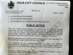 MOVE BY SUNDAY OR PAY FROM MONDAY-Jinja’s Bus and Taxi Operators Face Lock-out As Town Clerk Godfrey B. Kisekka Flexes Muscles to Face Off with Matatu, Kanyama Boys.
